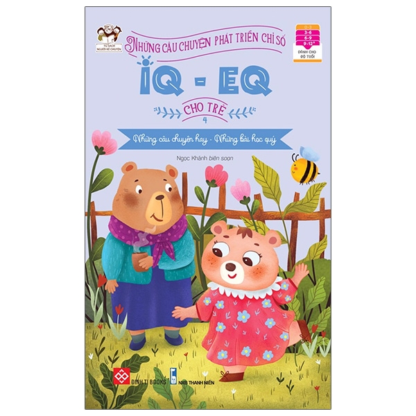bộ những câu chuyện phát triển chỉ số iq-eq cho trẻ - tập 4 (tái bản)