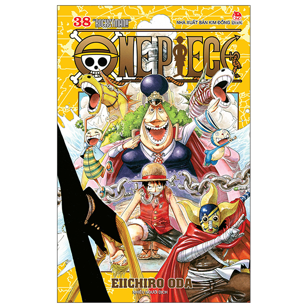 Bo
						
										
										One Piece - Tap 38 - Rocket Man!! - Ban Bia Ao (Tai Ban 2025)