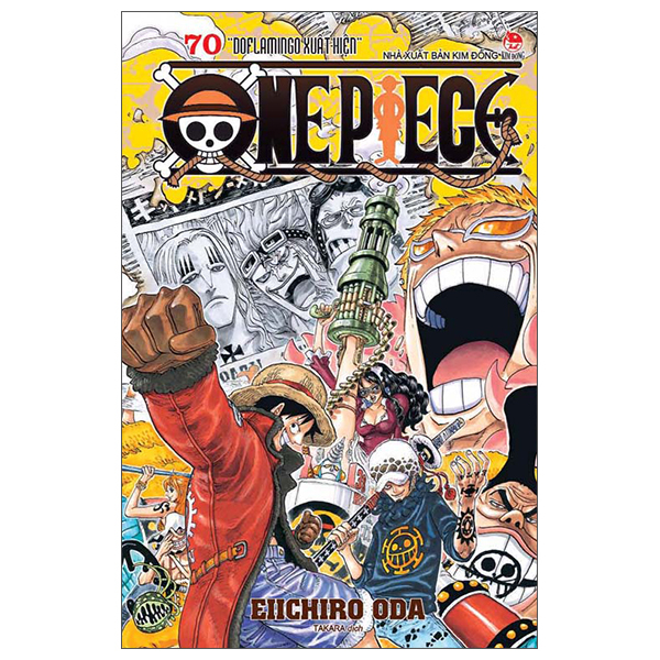 Bộ One Piece - Tập 70 - Doflamingo Xuất Hiện - Bản Bìa Áo (Tái Bản 2025)