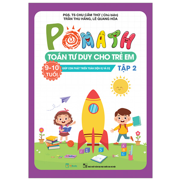 Bo
						
										
										Pomath - Toan Tu Duy Cho Tre Em - 9-10 Tuoi - Tap 2