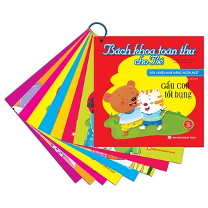 bộ sách bách khoa toàn thư cho bé - rèn luyện khả năng ngôn ngữ (bộ 10 cuốn) (tái bản 2023)
