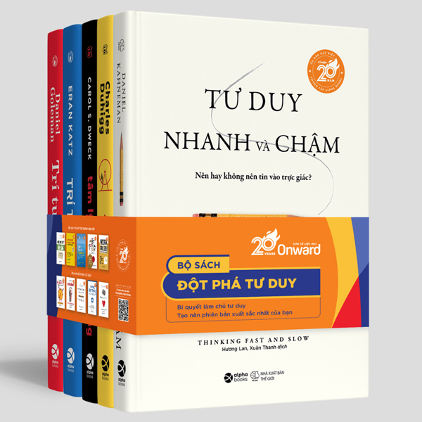 bộ sách đột phá tư duy - kỷ niệm 20 năm onward (bộ 5 cuốn)