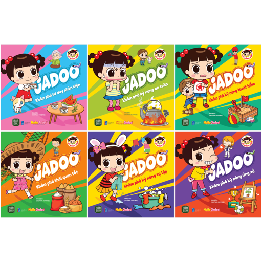 Bo Sach Jadoo Kham Pha Ky Nang Song (Bo 6 Cuon)