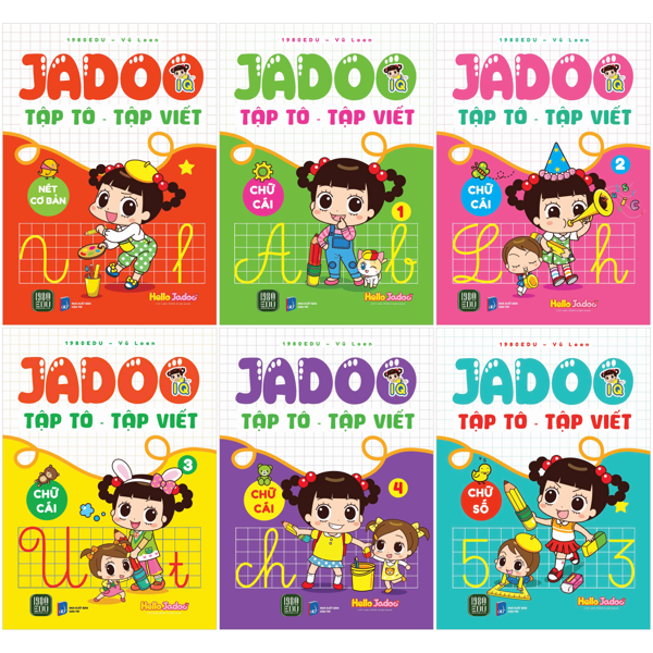 Bo Sach Jadoo Tap To-Tap Viet (Bo 6 Cuon)