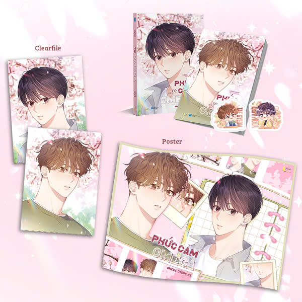 Bộ Sách Phức Cảm Omega - Omega Complex - Tập 1 + Tập 2 (Bộ 2 Tập) (Tái Bản 2025) - Bản Đặc Biệt - Tặng Kèm 2 Bookmark Bồi Cứng + 1 Poster A3 + 2 Kẹp Tài Liệu A4