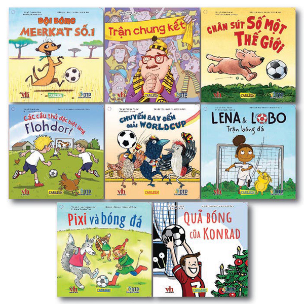 Bo Sach Pixi Biet Tuot - Bong Da Va Nhung Nguoi Ban Nho (Bo 8 Cuon)