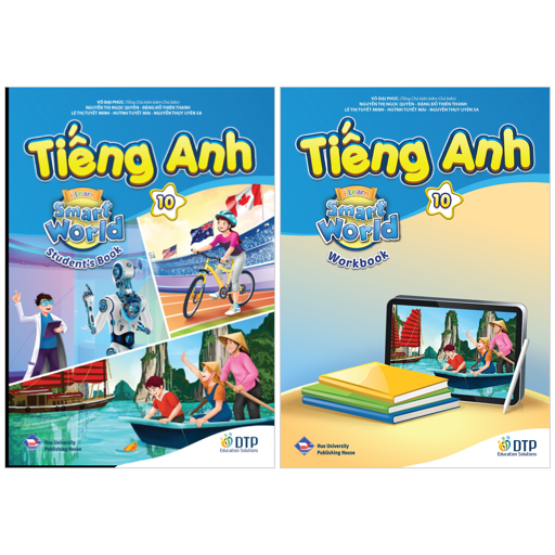 Bo Sach Tieng Anh 10 - I-Learn Smart World - Student's Book + Workbook (Bo 2 Cuon)