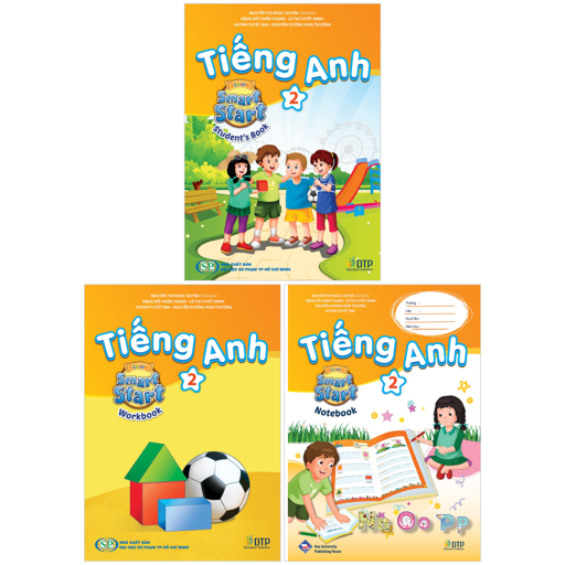 Bo Sach Tieng Anh 2 - I-Learn Smart Start - Student's Book + Workbook + Notebook (Bo 3 Cuon)