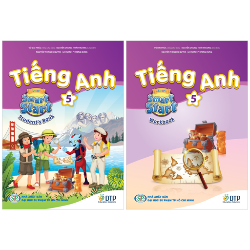 Bo Sach Tieng Anh 5 - I-Learn Smart Start - Student's Book + Workbook (Bo 2 Cuon)