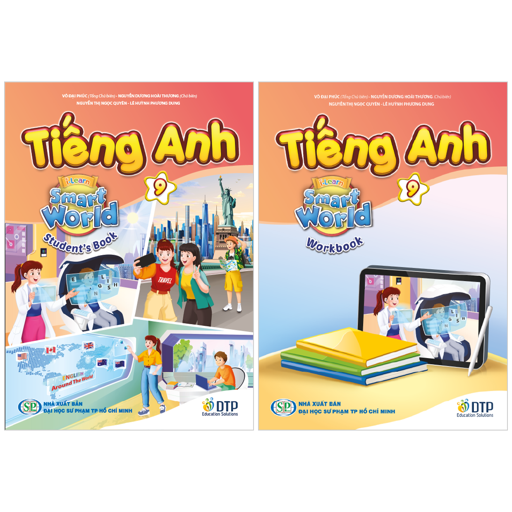 Bo Sach Tieng Anh 9 - I-Learn Smart World - Student's Book + Workbook (Bo 2 Cuon)