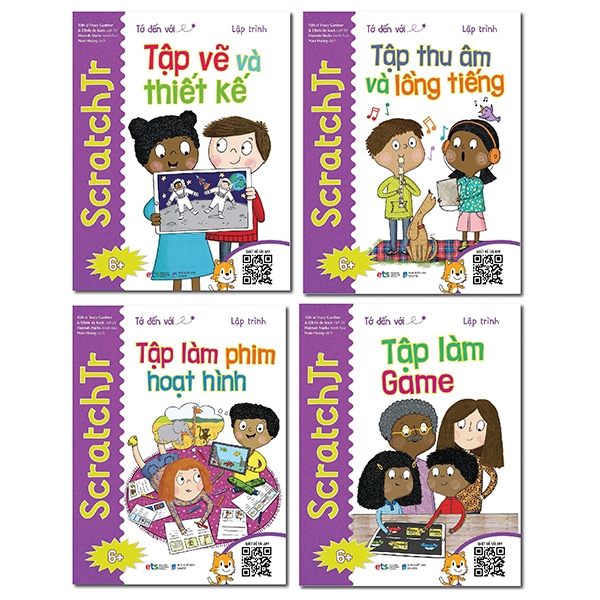 bộ sách tớ đến với lập trình (bộ 4 cuốn)