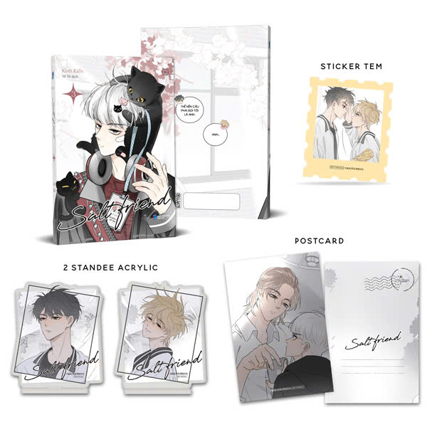 Bo
						
										
										Salt Friend - Tap 3 - Ban Dac Biet - Tang Kem 1 Postcard Boi Cung + 1 Sticker Tem + 2 Standee Acrylic