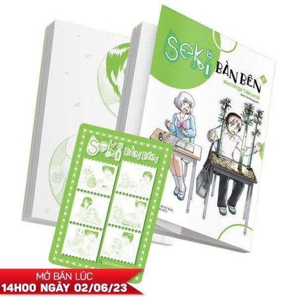 bộ seki bàn bên - tập 5 - tặng kèm sticker