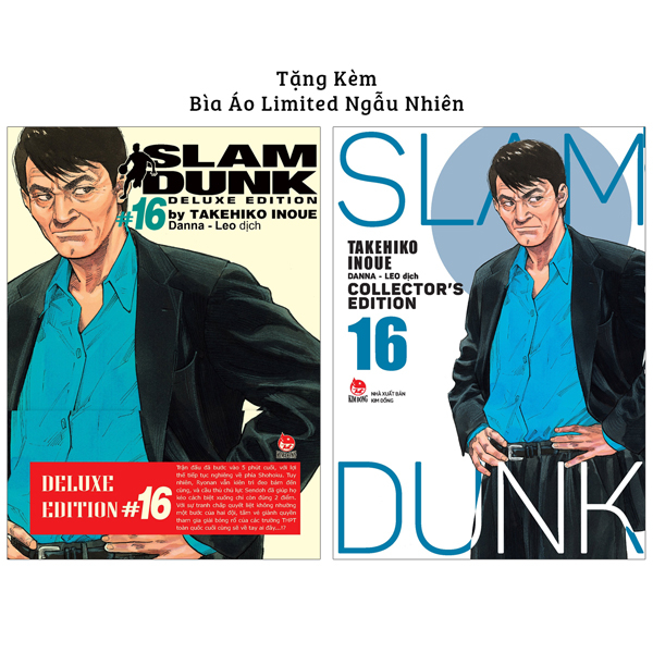 bộ slam dunk - deluxe edition - tập 16 - tặng kèm obi + bìa áo limited ngẫu nhiên