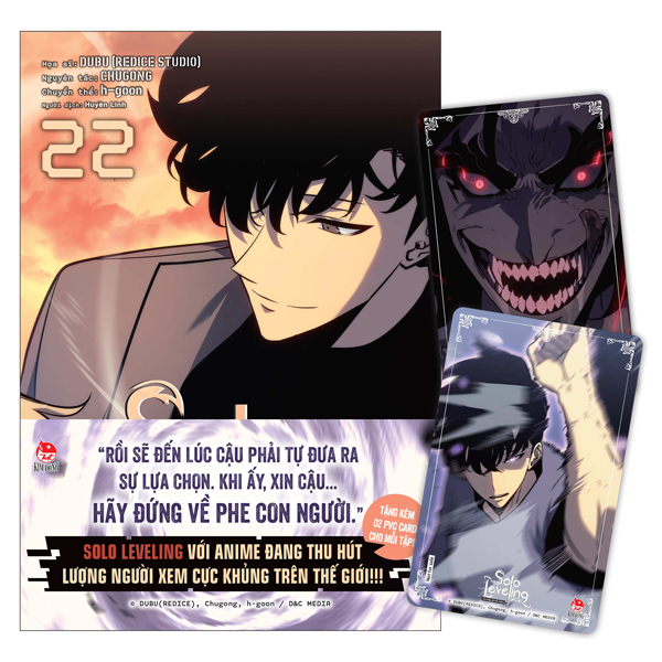 Bo
						
										
										Solo Leveling - Toi Thang Cap Mot Minh - Tap 22 - Tang Kem Obi + 2 PVC Card
