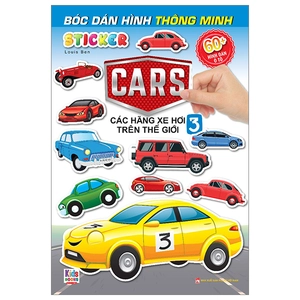 bộ sticker bóc dán hình thông minh - car - các hãng xe trên thế giới 3
