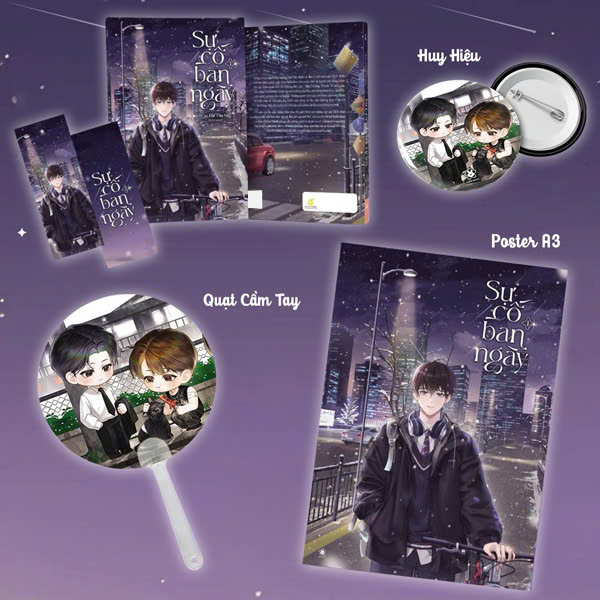 Bo
						
										
										Su Co Ban Ngay - Tap 1 - Ban Dac Biet - Tang Kem Bookmark + Poster A3 + Huy Hieu + Quat Tron