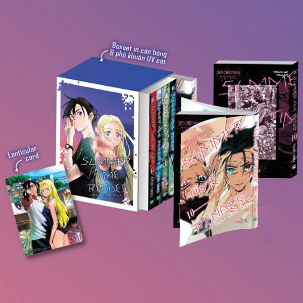 Bo
						
										
										Summer Time Render - Vong Lap Mua He - Tap 10 - Made In Black - Ban Dac Biet - Tang Kem Boxset + Lenti Card