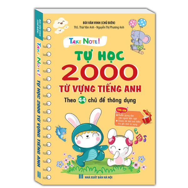 Bo
						
										
										Take Note - Tu Hoc 2000 Tu Vung Tieng Anh Theo 44 Chu De Thong Dung