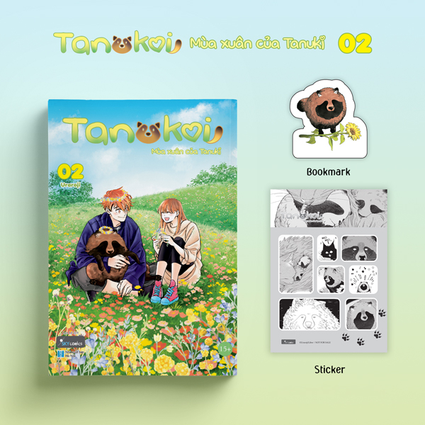 Bo
						
										
										Tanukoi - Mua Xuan Cua Tanuki - Tap 2 - Tang Kem Bookmark Boi Cung + Sticker