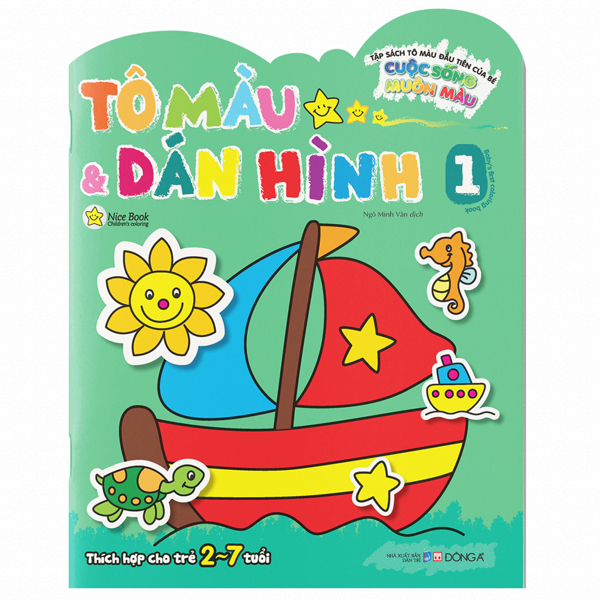 Bo
						
										
										Tap Sach To Mau Dau Tien Cua Be - Cuoc Song Muon Mau - To Mau Va Dan Hinh - Tap 1