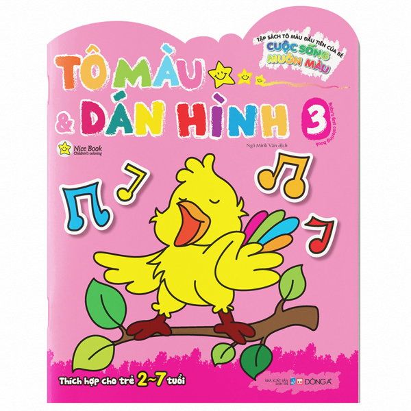 Bo
						
										
										Tap Sach To Mau Dau Tien Cua Be - Cuoc Song Muon Mau - To Mau Va Dan Hinh - Tap 3