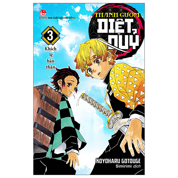 Bo
						
										
										Thanh Guom Diet Quy - Kimetsu No Yaiba - Tap 3 - Khich Le Ban Than (Tai Ban 2025)