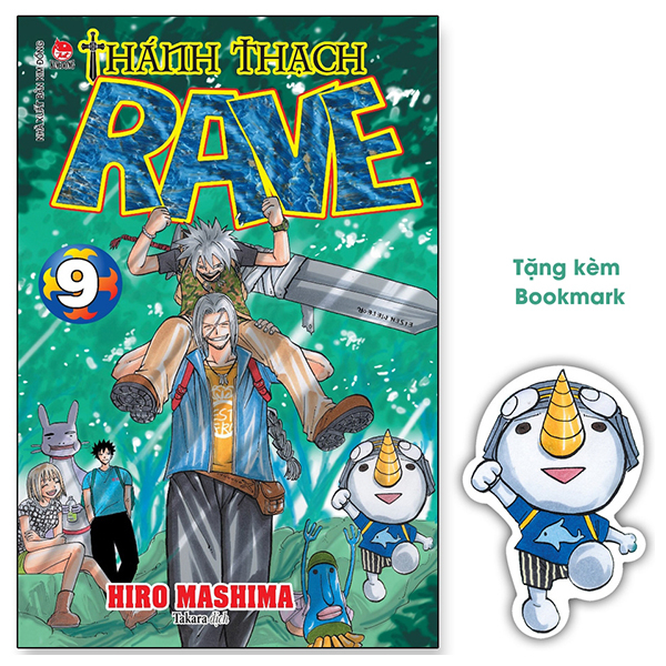 bộ thánh thạch rave - tập 9 - tặng kèm bookmark plue
