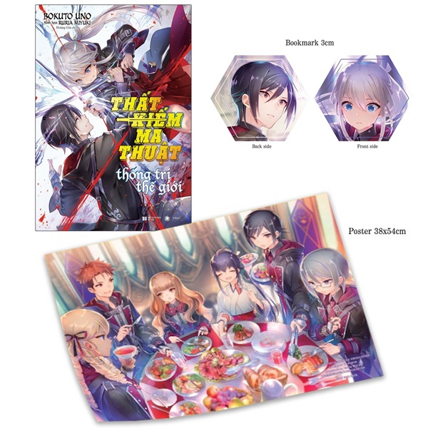 Bo
						
										
										That Kiem Ma Thuat Thong Tri The Gioi - Tap 1 - Ban Dac Biet - Tang Kem Bookmark + Poster