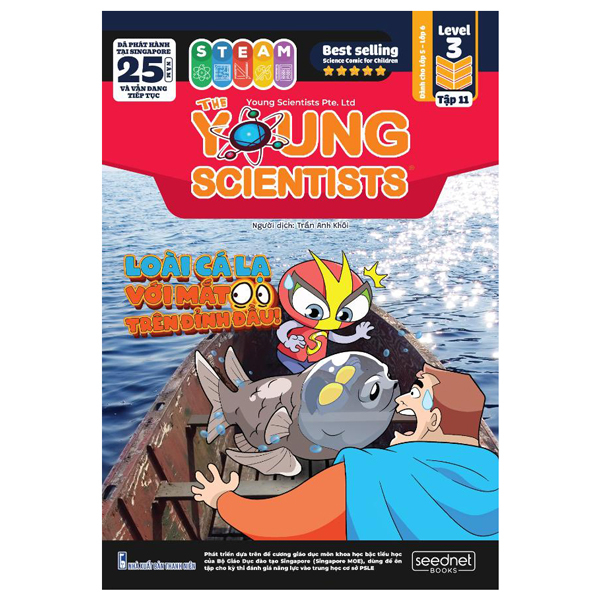 Bo
						
										
										The Young Scientists - Truyen Tranh Khoa Hoc Cho Tre Em - Level 3 - Tap 11 - Loai Ca La Voi Mat Tren Dinh Dau!