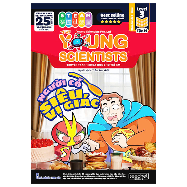 Bo
						
										
										The Young Scientists - Truyen Tranh Khoa Hoc Cho Tre Em - Level 3 - Tap 14 - Nguoi Co Sieu Vi Giac
