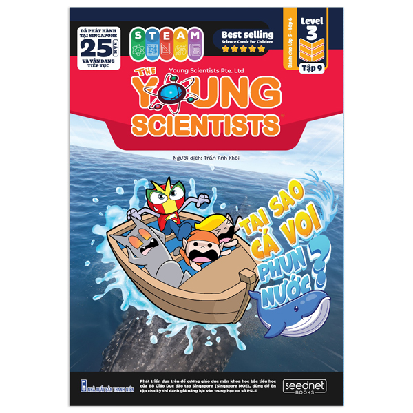 Bo
						
										
										The Young Scientists - Truyen Tranh Khoa Hoc Cho Tre Em - Level 3 - Tap 9 - Tai Sao Ca Voi Phun Nuoc