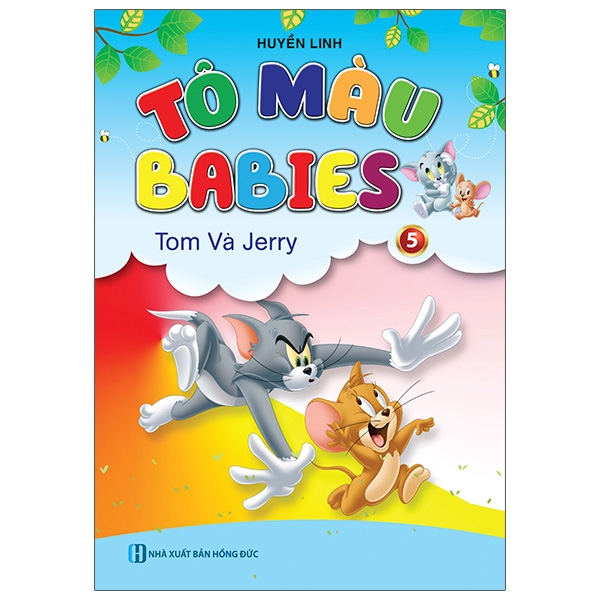 bộ tô màu babies 5 - tom và jerry