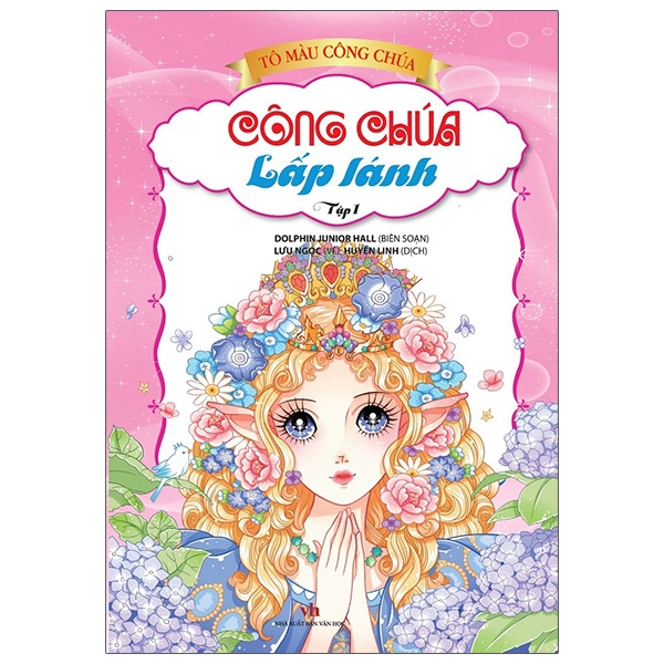 bộ tô màu công chúa - công chúa lấp lánh - tập 1 (tái bản 2023)