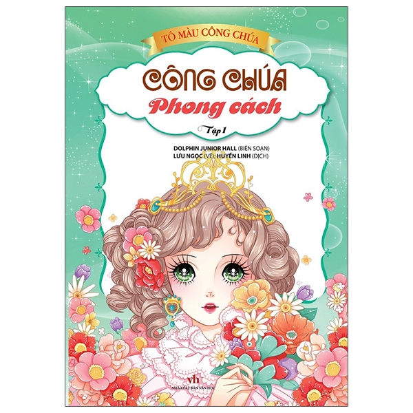 bộ tô màu công chúa - công chúa phong cách - tập 1 (tái bản 2023)
