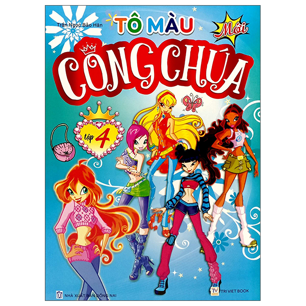 bộ tô màu công chúa - tập 4