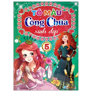bộ tô màu công chúa xinh đẹp - tập 5