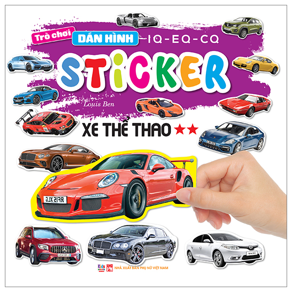 Bo
						
										
										Tro Choi Dan Hinh IQ-EQ-CQ - Sticker - Xe The Thao -Tap 2