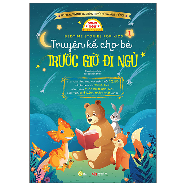 bộ truyện kể cho bé trước giờ đi ngủ - bedtime stories for kids - song ngữ việt-anh - quyển 1
