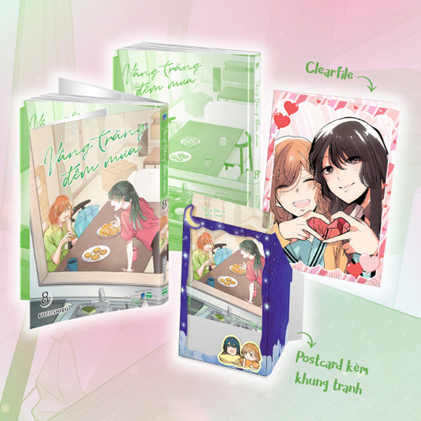 Bo
						
										
										Vang Trang Dem Mua - Tap 8 - Ban Suu Tam - Tang Kem Card Ngoc Trai + Clear File + Khung Dung Card