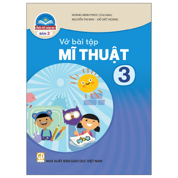 bộ vở bài tập mĩ thuật 3 - bản 2 (chân trời sáng tạo) (chuẩn)