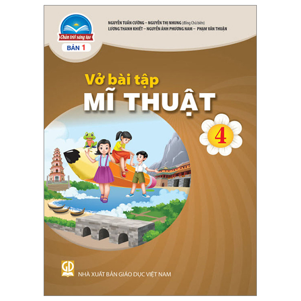 bộ vở bài tập mĩ thuật 4 - bản 1 (chân trời) (chuẩn)