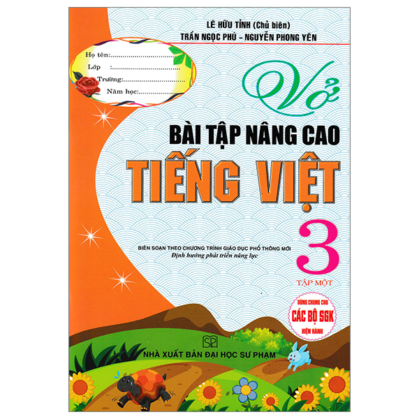 Bo
						
										
										Vo Bai Tap Nang Cao Tieng Viet 3 - Tap 1 (Bien Soan Theo Chuong Trinh Giao Duc Pho Thong Moi - Dinh Huong Phat Trien Nang Luc)