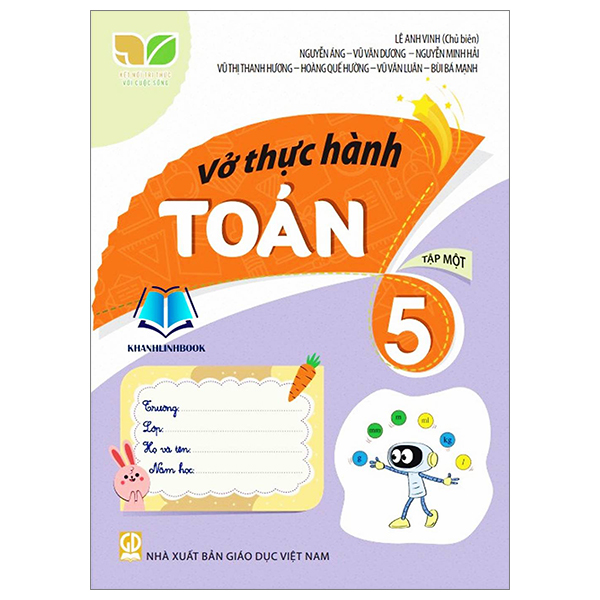 Bo
						
										
										Vo Thuc Hanh Toan 5 - Tap 1 (Ket Noi)