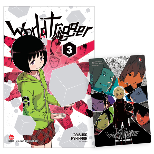 bộ world trigger - tập 3 - tặng kèm pvc card