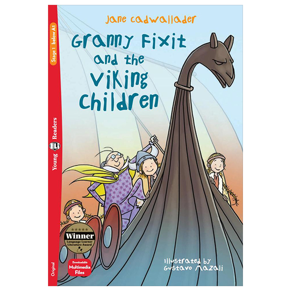 Bo
						
										
										Young ELI Readers - Granny Fixit And The Viking Children - Stage 1 Below A1 - Downloadable Multimedia
