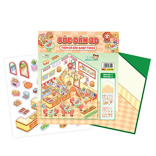 Boc Dan 3D - Tiem Ga Ran Baby Three