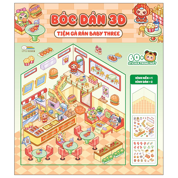 Boc Dan 3D - Tiem Ga Ran Baby Three (Tai Ban 2025)