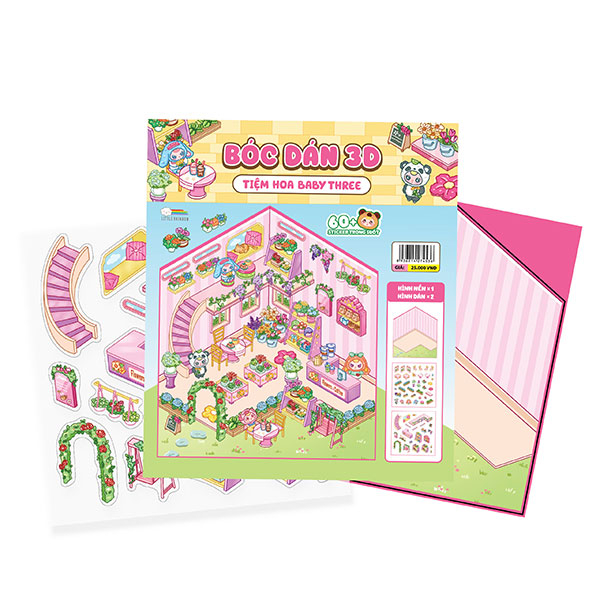 Boc Dan 3D - Tiem Hoa Baby Three