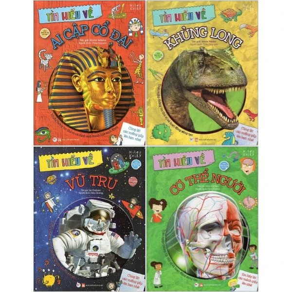 boxset sách kiến thức khoa học lật mở - khám phá (bộ 4 cuốn)